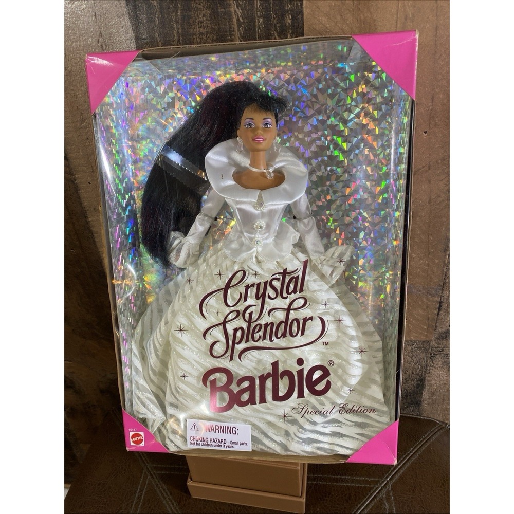 CRYSTAL SPLENDOR BARBIE SPECIAL EDITION AFRICAN AMERICAN 1995 Vintage Mattel‎